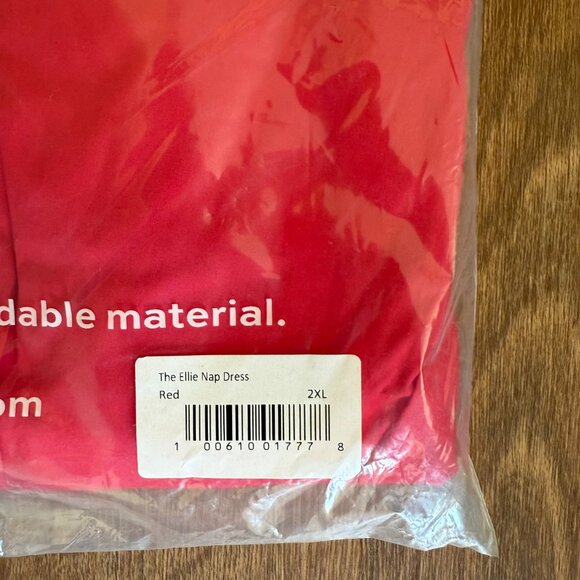 NWT: Hill House Ellie Nap Dress in Red Size 2XL - Picture 7 of 9